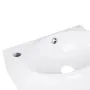 Комплект Qtap Leo: Раковина підвісна овальна ліва 430x290x140 мм White + Донний клапан PU02O — Photo 10