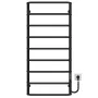 Рушникосушарка електрична Стандарт П9 500х1100 Deffi нержавіюча сталь (Чорний, JD03, Праве підключення) — Photo 4