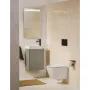 ONA умивальник 55x46x16 см, прямокутний, з отвором під змішувач, Fineceramic — Photo 10