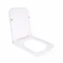 Сидіння для унітаза підлогового (Aries) 445×360×30 мм, White, з мікроліфтом? Slim Duroplast, Quick Release QT03228302W3 Qtap — Photo 7