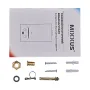 Газова колонка MIXXUS GWH-0410 BASIC GLASS димохідна 10 л/хв (панель зі скла з малюнком) (WH0025) — Photo 9