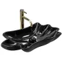 Умивальник (раковина) REA INFINITY BLACK чорний накладний * — Photo 6