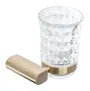 Склянка для зубних щіток REA 322224B BRUSHED GOLD — Photo 7