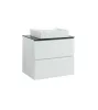 Тумба SANWEST GROUP VELMA  60 біла +стільниця графіт+чаша Грейс — Photo 3