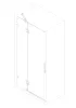 Двері в нішу Koer SR SD04-100x200-TR-01 прозоре скло Easy Clean 10мм, хром (KR5386) — Photo 49