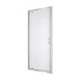 Душові двері відкривні, одноелементні Line Pro 900 мм, chrome, скло 6мм grape — Photo 6