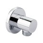 Підключення для шлангу Qtap Spojeni округлі QTCRMB030 Chrome — Photo 2