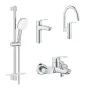 Набiр змiшувачiв Grohe Eurosmart 4 в 1 для ванни та кухні (UA123248M3) — Photo 13