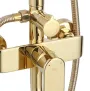 Душовий гарнітур REA BLOOM GOLD золотий з виливом — Photo 8