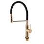 Змішувач для кухні Mixxus Premium Summer 017 BRUSHED GOLD REFL.BLACK (MI6964) — Photo 14