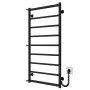 Рушникосушарка електрична Ladder П9 500х1000 Deffi нержавіюча сталь (Чорний, JD03, Праве підключення) — Photo 4