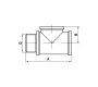 Трійник Koer KF.T06FMF.WN 1/2'' ВЗВ (без нікелю) (KR3029) — Photo 3