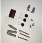 Шторки скляні на ванну складні Koer SR BS07-80x140-TR-01 прозоре скло Easy Clean 4мм, хром (KR5948) — Photo 40