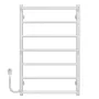 Рушникосушарка електрична Ladder П7 500х800 Deffi нержавіюча сталь (Білий, EF16, Ліве підключення) — Photo 3