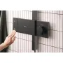 RAINDANCE ALIVE Q душова система Showerpipe 210/340, 1jet, з термостатом, шліфованний чорний хром — Photo 7