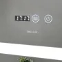 Дзеркало Mixxus LIGHT MR01-70x50 з Led Touch, Anti-fog, димером, регулятором яскравості, годинником (MI6000) — Photo 28