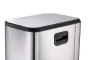 Відро для сміття з плавним закриттям прямокутне Mixxus Cubic-TC0105 SS Color 5л колір наржавійка (MI7088) — Photo 15