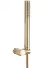 Змішувач для ванни та душу REA LUNGO BRUSHED GOLD настінний з виливом — Photo 11