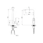 Змішувач для кухні Mixxus Premium DANTE 017 White-Chrome  (MI6796) — Photo 3