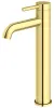 Змішувач для раковини (умивальника) KOHLMAN AXEL GOLD високий — Photo 2