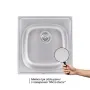Кухонне миття Qtap 5047 0,8 мм Micro Decor (QT5047MICDEC08) — Photo 9