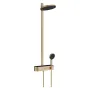 PULSIFY душова система Showerpipe 260 2jet EcoSmart, з термостатом, шліфованна бронза — Photo 2