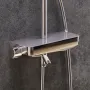 Душова система з душовим ТМС змішувачем полицею, хром Damixa 936760000 Scandinavian Pure — Photo 9