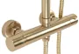 Душовий гарнітур REA PAROT BRUSHED GOLD матове золото з термостатом — Photo 7