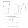 Біде підлогове Qtap Cardinal 520×345×400 мм, White QTCAR29W49031 — Photo 9
