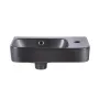 Раковина Qtap Tern 450х260х155 Matt black з донним клапаном QT17115117RMB — Photo 10