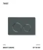 Інсталяція KollerPool AQUA LINE + TWIST Chrome панель змиву + підвісний унітаз ROUND Black matt з сидінням Soft-close ( змив Tornado ) — Photo 11