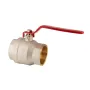 Кран кульовий Koer KR.214 - 3" FF ГГР (ручка "важіль" червона) (KR4951) — Photo 5