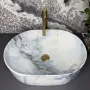 Умивальник (раковина) VBI VERONA 50 GRANIT GLOSSY накладний — Photo 8