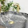 Умивальник (раковина) VBI ALGHERO BLACK ONYX MATT накладний — Photo 10