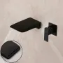 Змішувач для раковини (умивальника) REA MASON BLACK + BOX прихованого монтажу — Photo 15