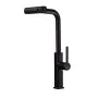 Змішувач для кухні з висувним виливом Mixxus Premium HAMMER 014 BLACK (MI6954) — Photo 15