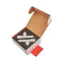 Комплект кранів для рушникосушки кутовий Koer KR.SET.534 WHITE - M1/2''xM1/2'' подовжений (KR5843) — Photo 8