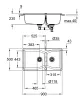Композитна мийка для кухні Grohe K700 (31658AT0) — Photo 6