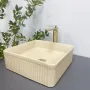 Умивальник (раковина) VBI BOLZANO BEIGE MATT накладний — Photo 7