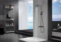 IMEX MONZA MATT BLACK Душова колона з термостатом TURN CLEAN, чорний матовий — Photo 8
