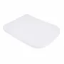 Сидіння для унітаза (Tern 490,520,610) 435x344x50 мм, White, з мікроліфтом, Slim Duroplast, Quick Release QTSC179W47353 Qtap — Photo 5