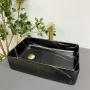Умивальник (раковина) VBI VELLETRI BLACK STONE MATT накладний — Photo 5