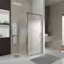 Душові двері відкривні, одноелементні Line Pro 1000 мм, chrome, скло 6мм grape — Photo 8