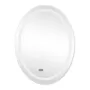 Дзеркало Qtap Mideya 500х700 з LED-підсвічуванням Touch, з антизапотіванням, з годинником, димером, рег. яскравості QT2078NCR5070W — Photo 7