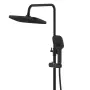 Душова система універсальна Qtap Gemini на три споживача (з виливом) QTGEM111BLM45686 Black Matt — Photo 7