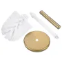 Йоржик для унітазу підлоговий Mixxus Ellipse-TB0202 Brushed Gold (колір матове золото) (MI8401) — Photo 35