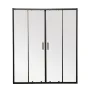 Двері в нішу Mixxus Premium DIVERSE SD01-160x185-TR Black прозоре скло 5мм (MI6879) — Photo 5