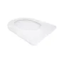 Сидіння для унітазу Qtap (Taurus 520) 455x365x38 мм, White, з мікроліфтом, Slim Duroplast, Quick Release QTSC179W49384 — Photo 8