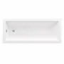 Комплект: вбудована ванна VBI GRAPPA 170x70 + сифон CHROME + ніжки — Photo 7
