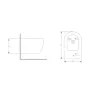Біде підвісне Qtap Jay 485х360х320 мм White — Photo 9